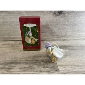 Hallmark Keepsake Grandchild's First Christmas  Ornament‎ 2001 Goose Bird Baby